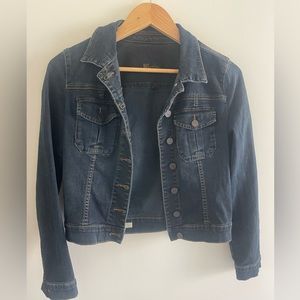 Kut from the Kloth dark denim jean jacket XS
